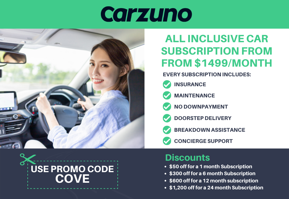 asian woman driving a car, with promo codes